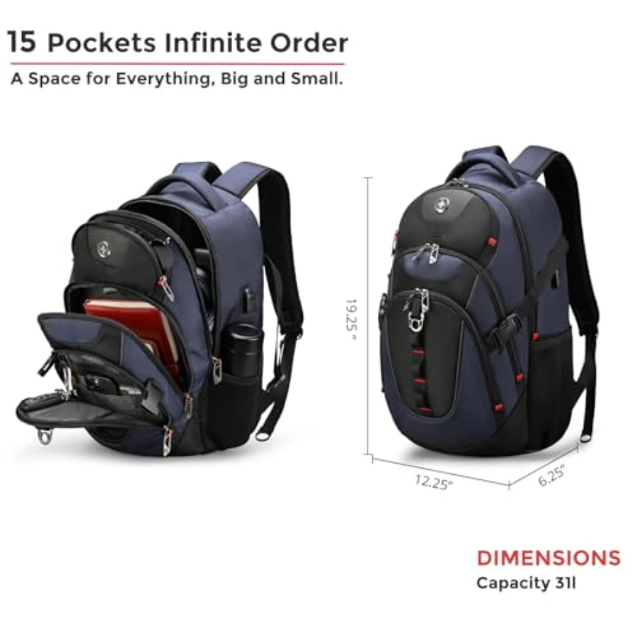 Design Laptop Backpack with US - Laptop Backpack 15.6 บทวิจารณ์และราคา