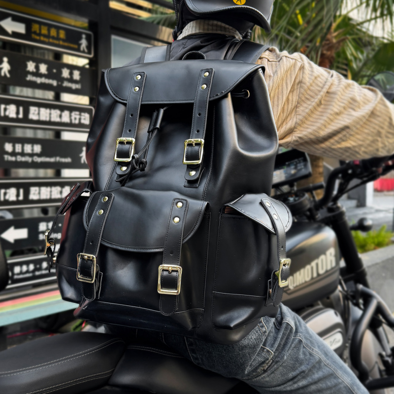 New Arrivals Leather Backpack  - Leather Backpack Vintage บทวิจารณ์และราคา