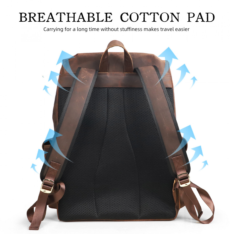 New Arrivals Leather Backpack  - Leather Backpack Vintage บทวิจารณ์และราคา