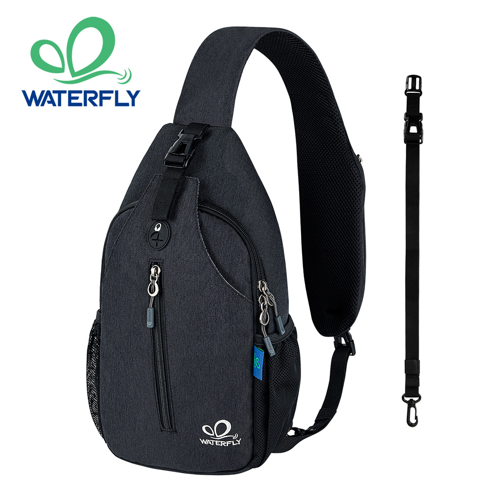 WATERFLY Crossbody Sling Bag C - Sling Backpack Shoulder บทวิจารณ์และราคา