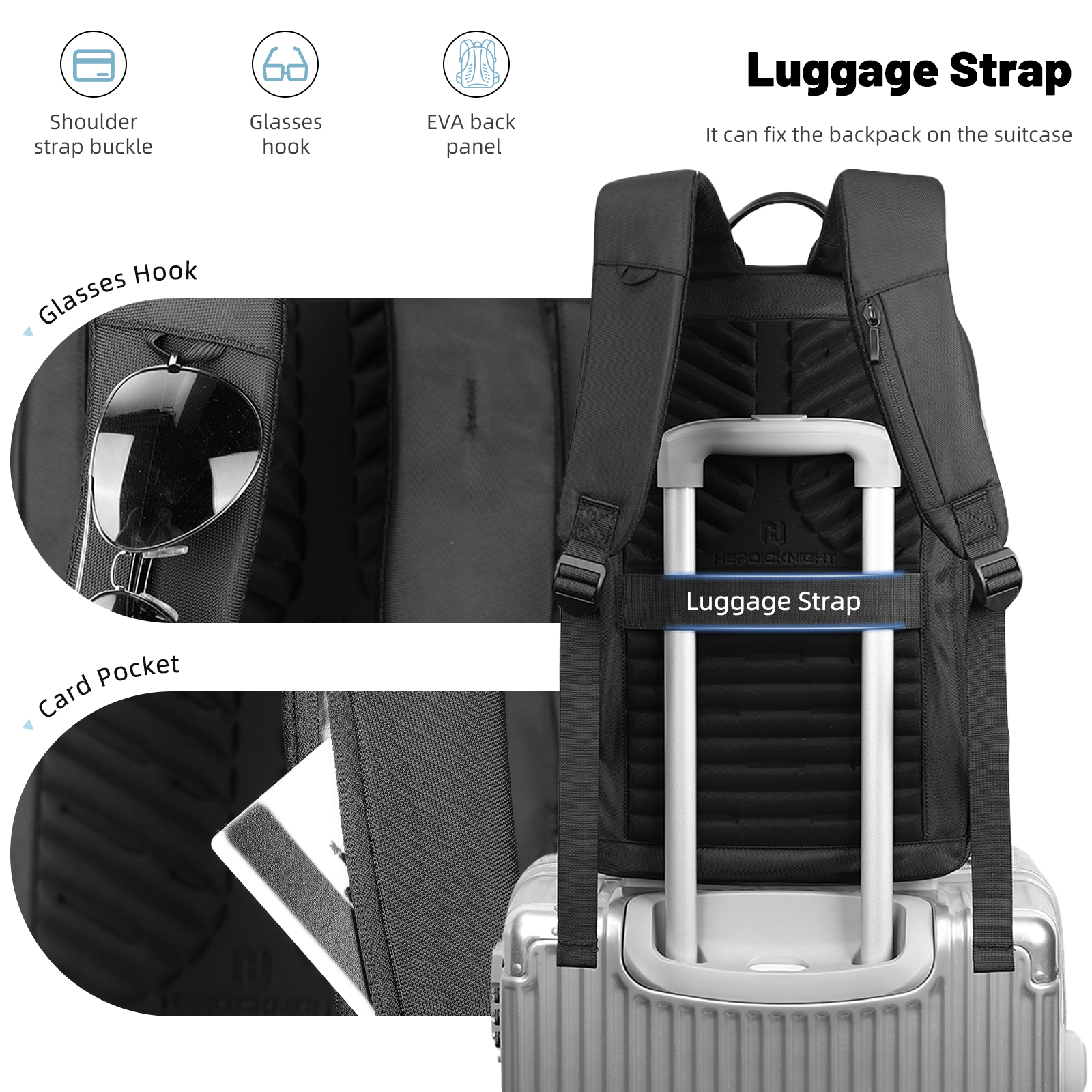 HK Lightweight Men's Business  - Laptop Backpack 15.6 บทวิจารณ์และราคา
