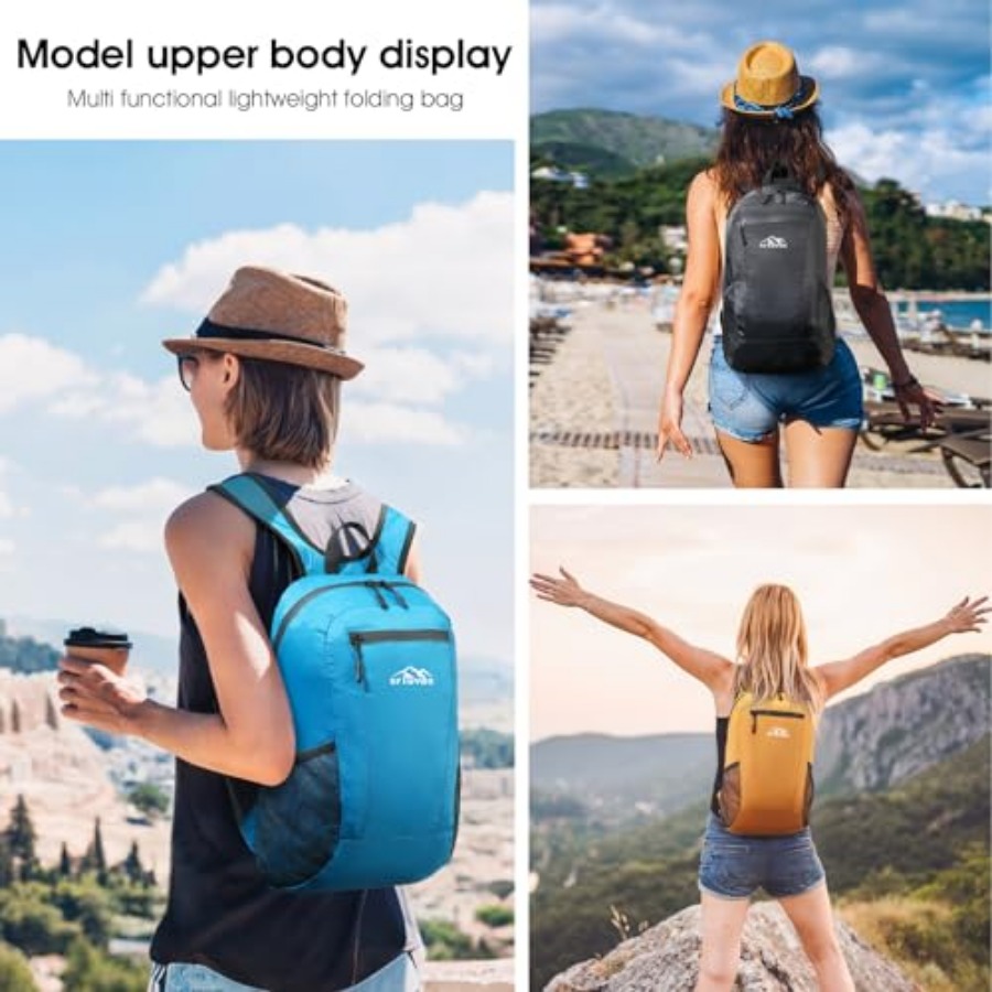 Lightweight Hiking Backpack Sm - Foldable Backpack Small บทวิจารณ์และราคา
