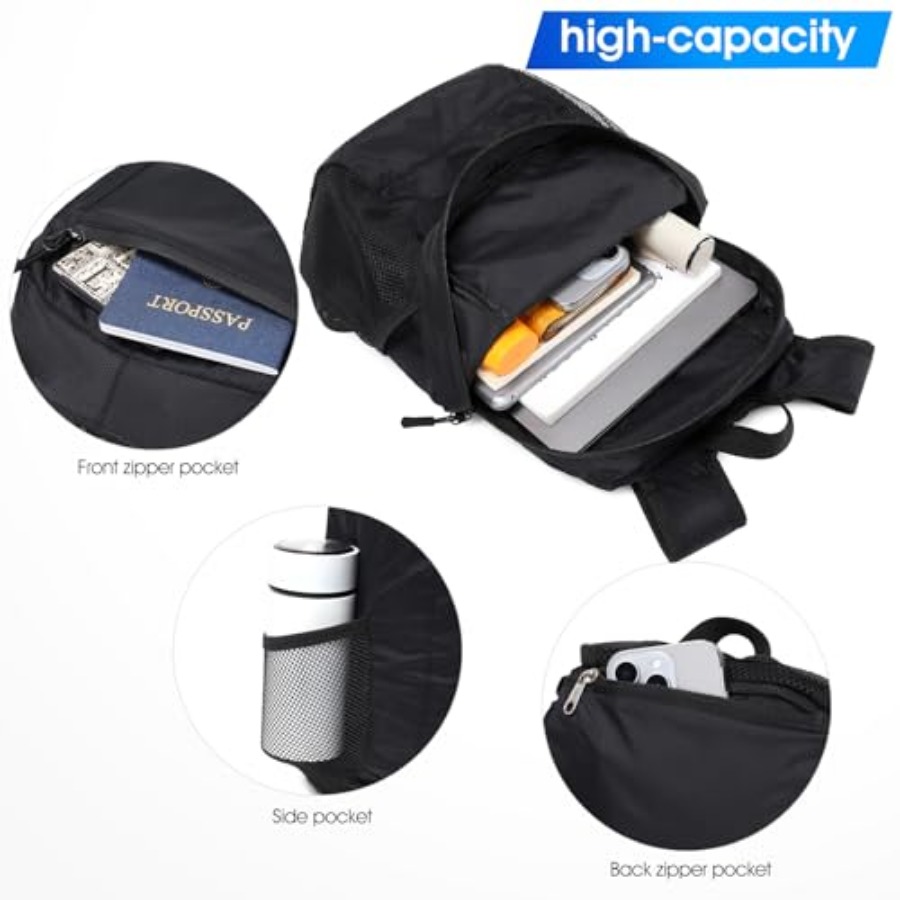Lightweight Hiking Backpack Sm - Foldable Backpack Small บทวิจารณ์และราคา