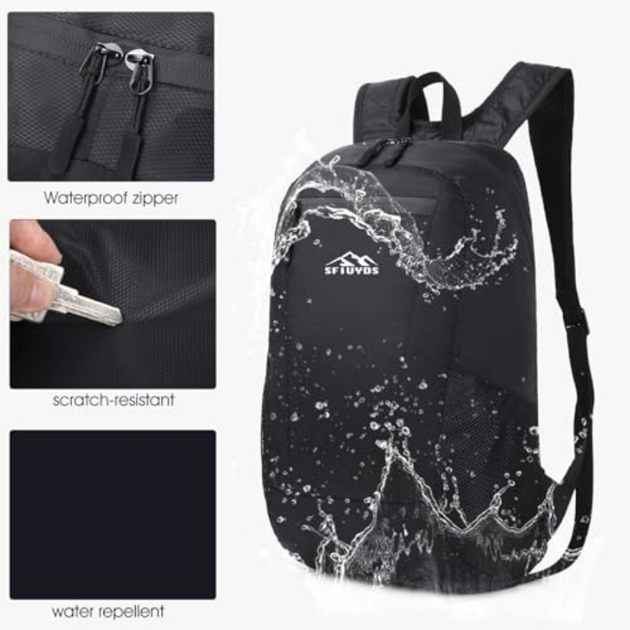 Lightweight Hiking Backpack Sm - Foldable Backpack Small บทวิจารณ์และราคา