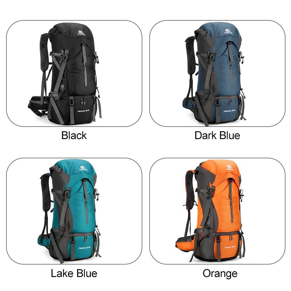 70L Travel Backpack Hiking Bac - Rain Cover Backpack บทวิจารณ์และราคา