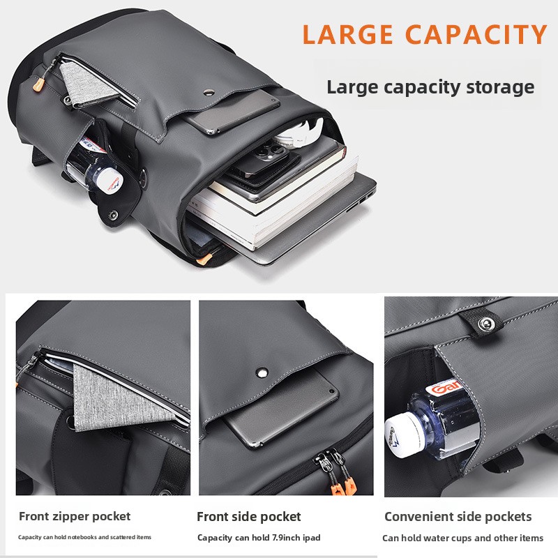 Men's Large Capacity Laptop Ba - Business Backpack Brief บทวิจารณ์และราคา