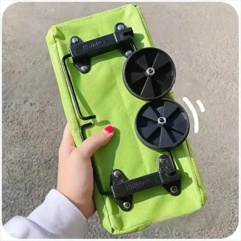 1pc Portable Shopping Cart wit - Foldable Backpack Small บทวิจารณ์และราคา