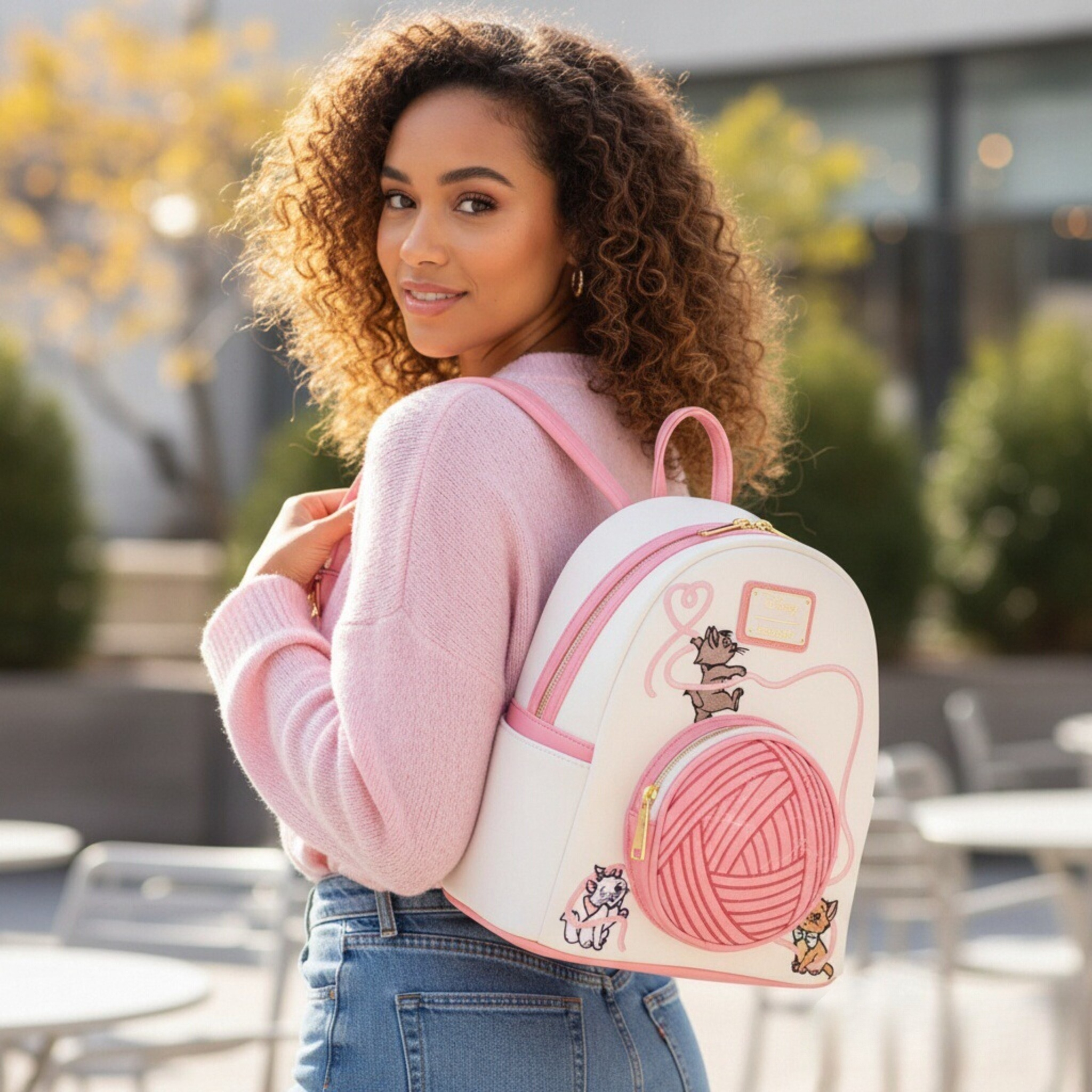 The Aristocats Marie Floral Al - Fashion Backpack Women บทวิจารณ์และราคา