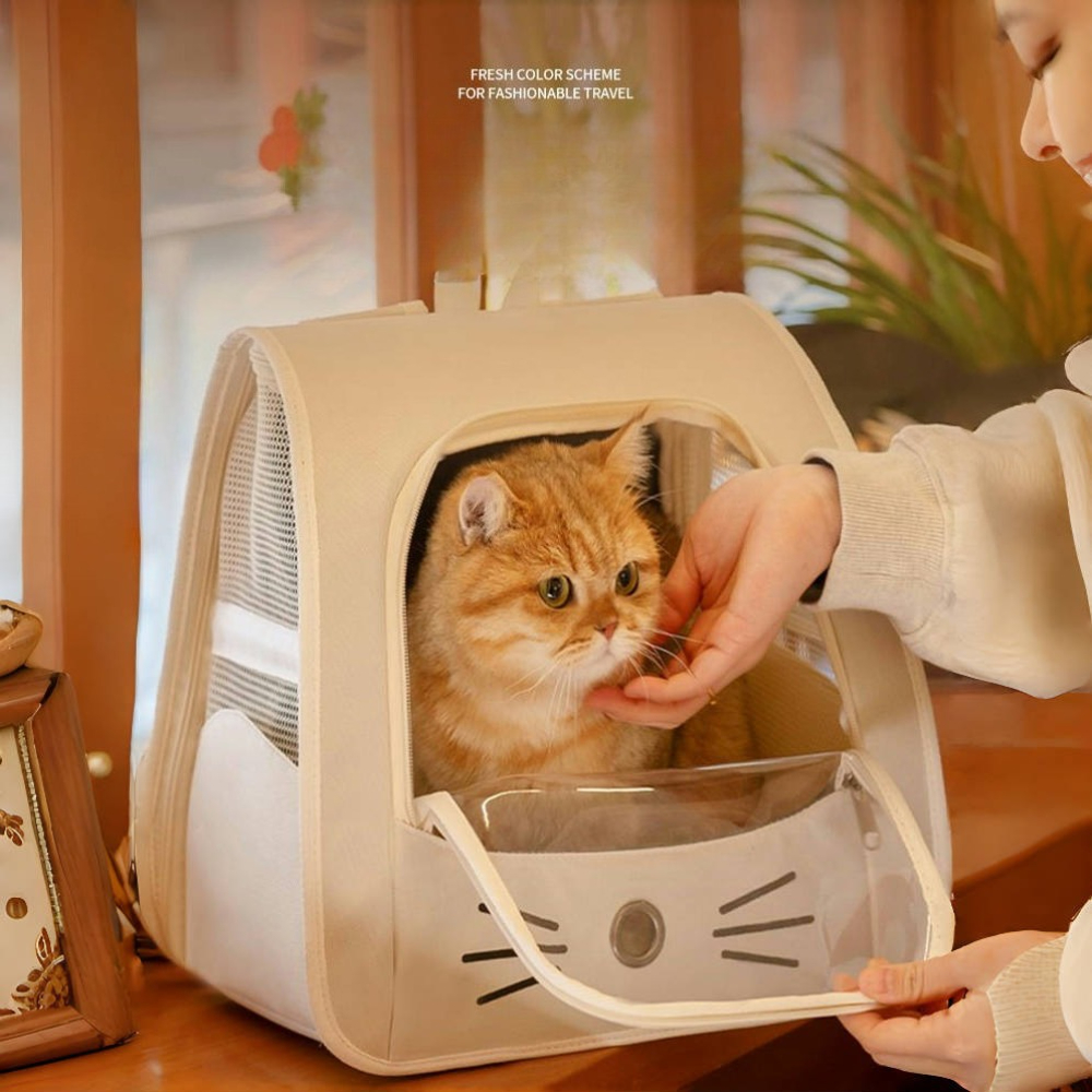 1Pc 35×25×35cm Cat Pet Carrier - Foldable Backpack Small บทวิจารณ์และราคา