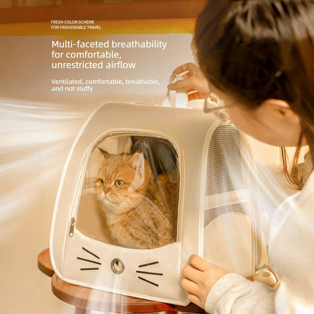 1Pc 35×25×35cm Cat Pet Carrier - Foldable Backpack Small บทวิจารณ์และราคา