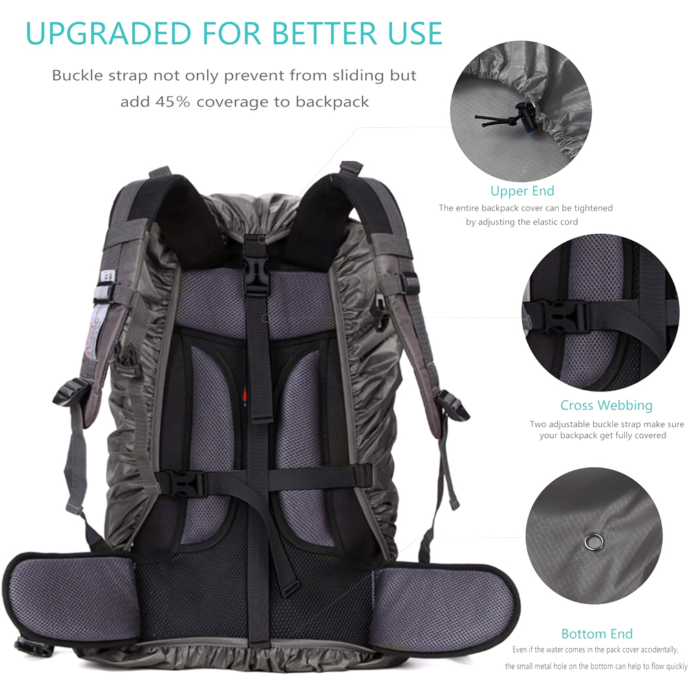 Waterproof Backpack Rain Cover - Rain Cover Backpack บทวิจารณ์และราคา