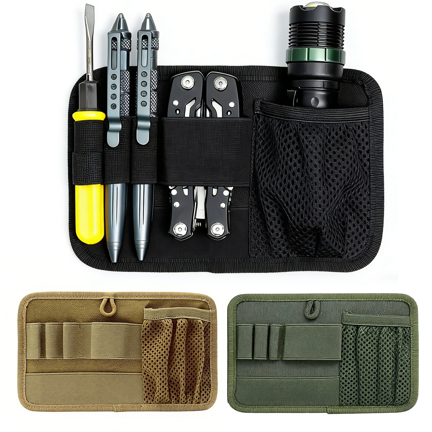 Modular Hook Loop Panel EDC Or - Backpack Insert Organizer บทวิจารณ์และราคา