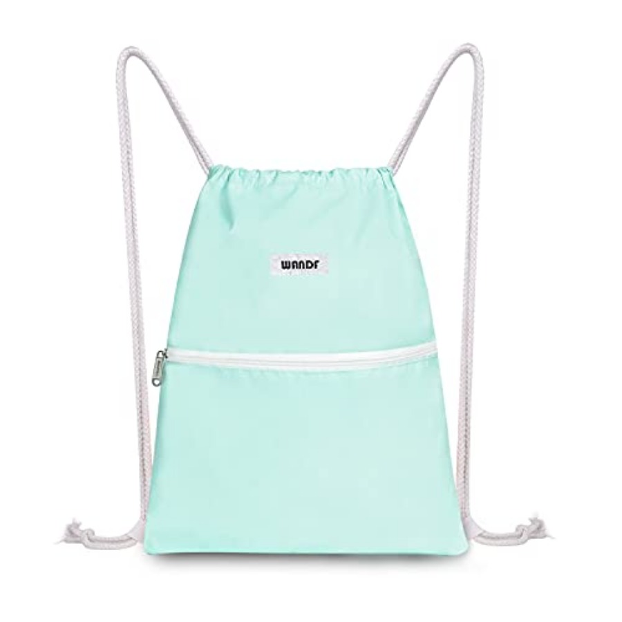 Drawstring Backpack String Bag - Drawstring Gym Bag บทวิจารณ์และราคา