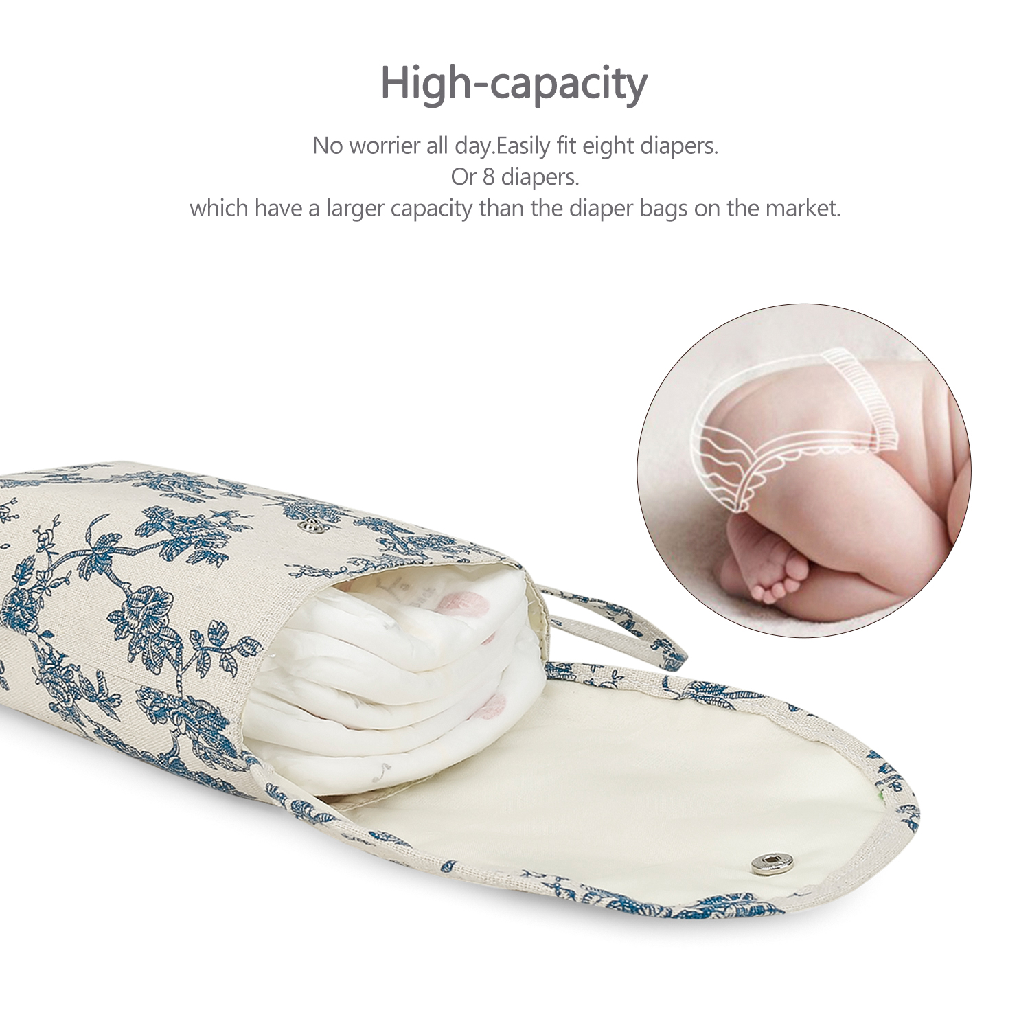 Baby Diaper Bag Reusable Mommy - Backpack Diaper Bag บทวิจารณ์และราคา