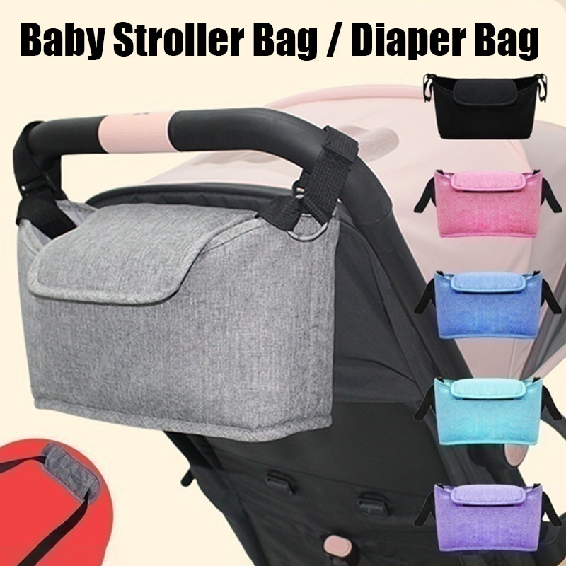 Baby Stroller Hanging Bags Mom - Backpack Diaper Bag บทวิจารณ์และราคา