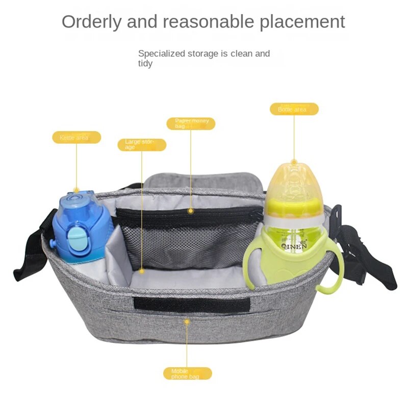 Baby Stroller Hanging Bags Mom - Backpack Diaper Bag บทวิจารณ์และราคา