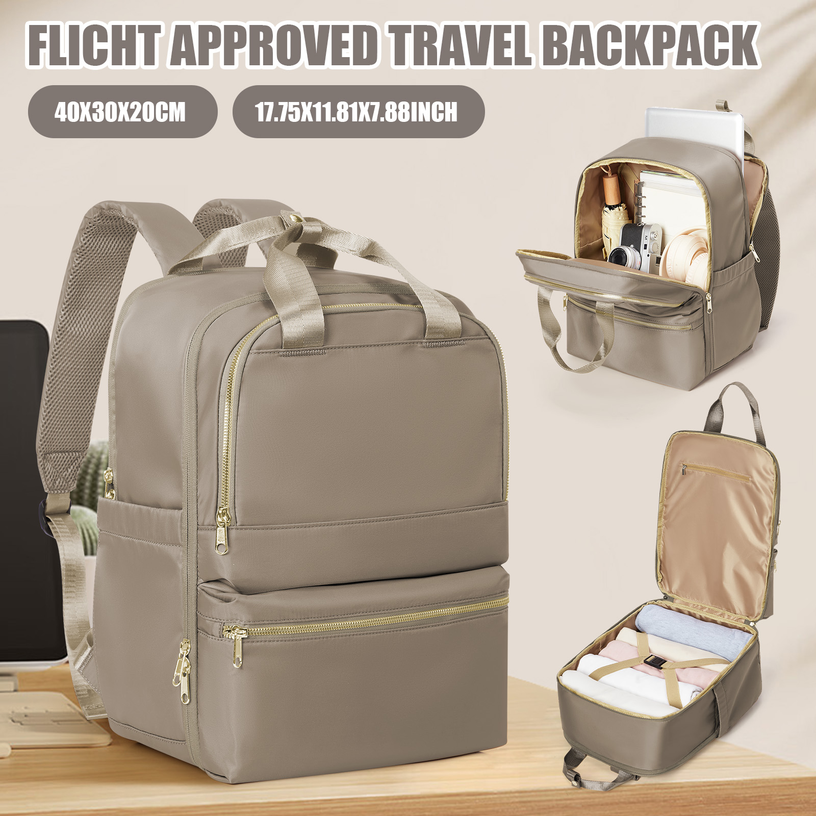 Ryanair 40x30x20 Travel Backpa - Fashion Backpack Women บทวิจารณ์และราคา