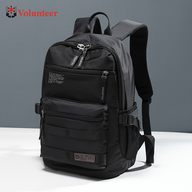 VOLUNTEER Men's Computer Water - Canvas Backpack Casual บทวิจารณ์และราคา