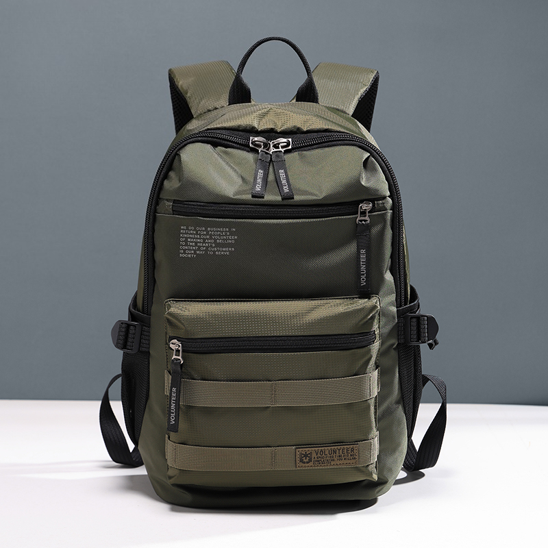 VOLUNTEER Men's Computer Water - Canvas Backpack Casual บทวิจารณ์และราคา