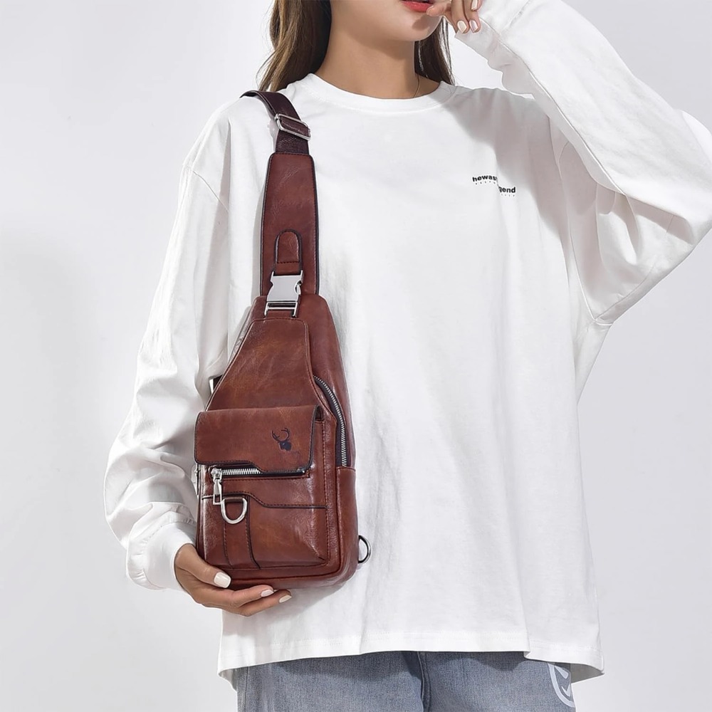 Sling Bag for Men Crossbody Ch - Sling Backpack Shoulder บทวิจารณ์และราคา