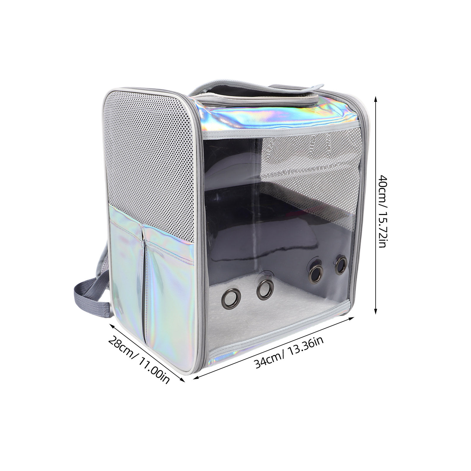 Breathable Mesh Pet Backpack C - Foldable Backpack Small บทวิจารณ์และราคา