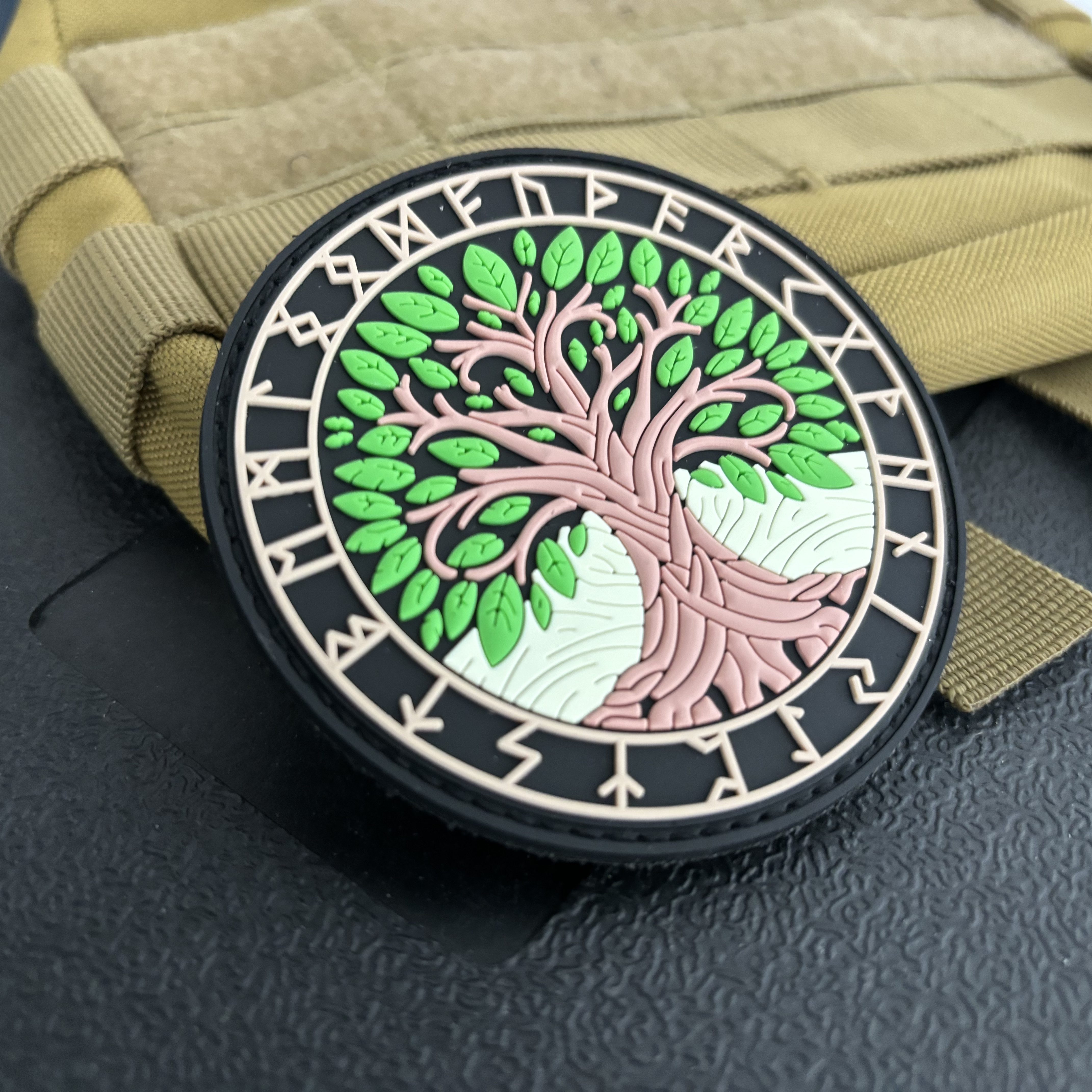 Yggdrasil Viking Totem PVC Pat - Urban Backpack Tactical บทวิจารณ์และราคา