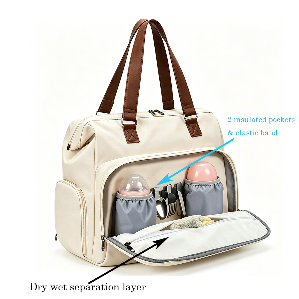 Large Capacity Diaper Bag Momm - Backpack Insert Organizer บทวิจารณ์และราคา