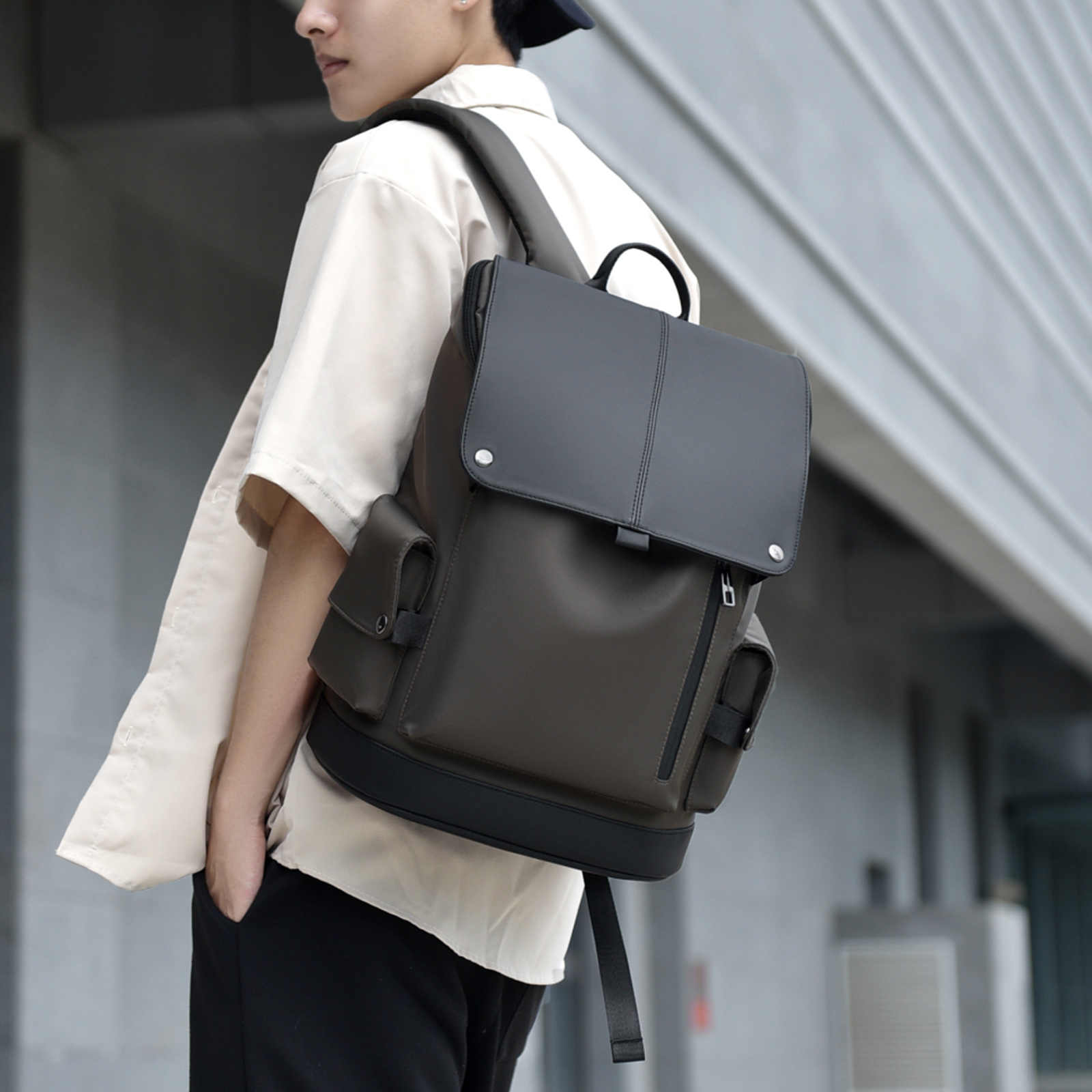 15.6in Laptop Backpack Oxford  - Hiking Backpack Waterproof บทวิจารณ์และราคา