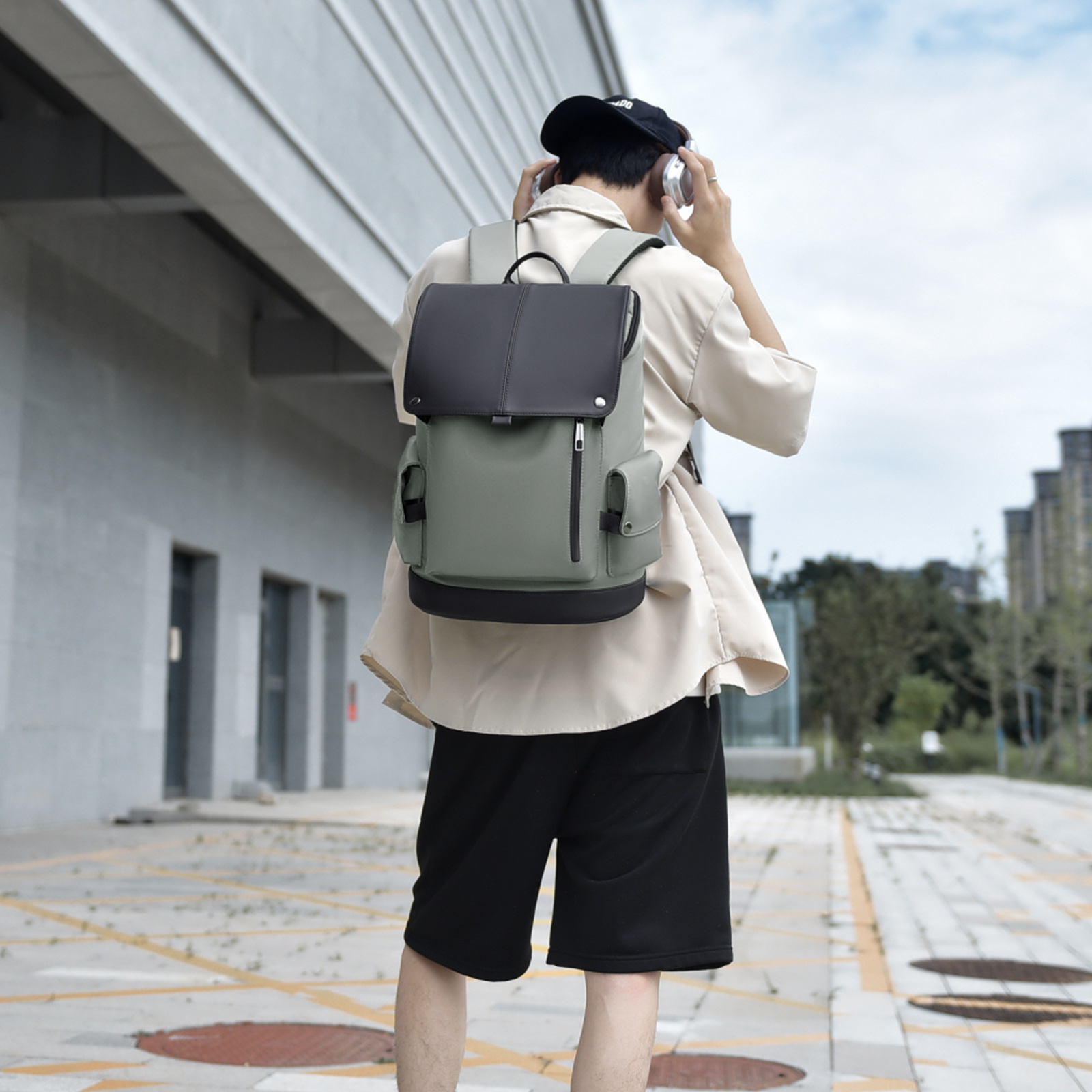 15.6in Laptop Backpack Oxford  - Hiking Backpack Waterproof บทวิจารณ์และราคา