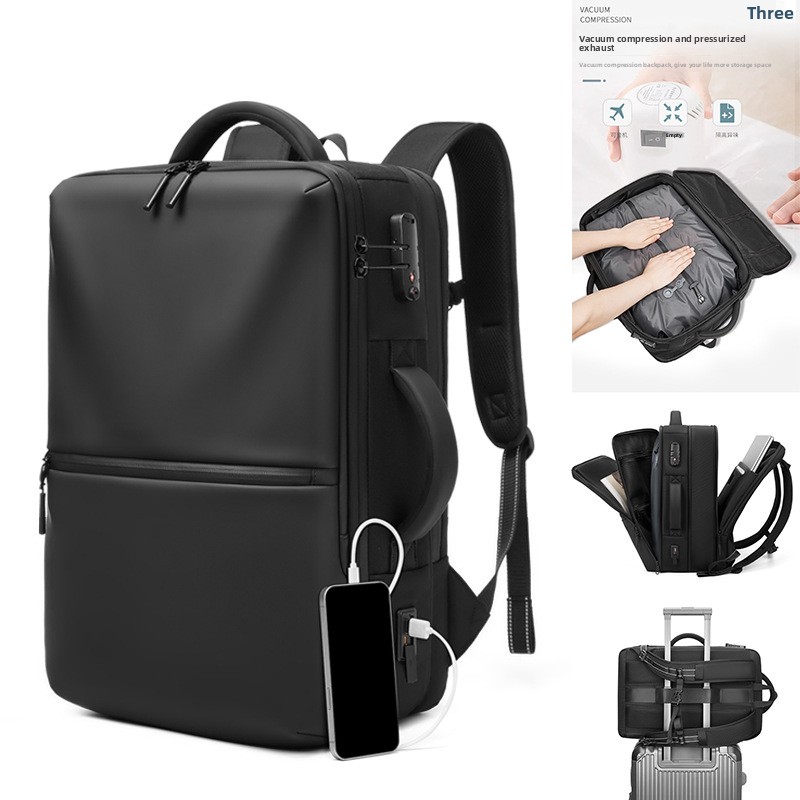 Waterproof Expandable Travel B - Business Backpack Brief บทวิจารณ์และราคา