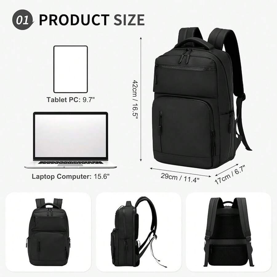 Waterproof Laptop Backpack For - Laptop Backpack 15.6 บทวิจารณ์และราคา