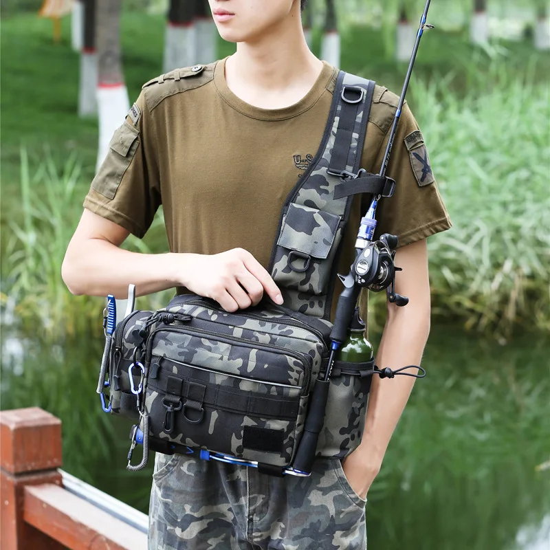 Large capacity Luya multifunct - Sling Backpack Shoulder บทวิจารณ์และราคา