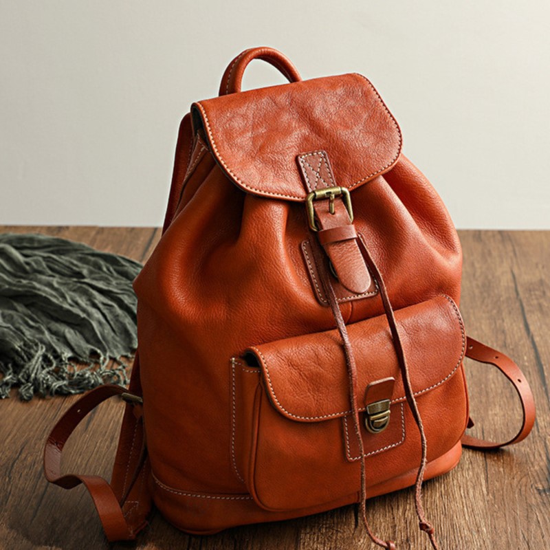 Johnature Leisure Travel Bag N - Leather Backpack Vintage บทวิจารณ์และราคา
