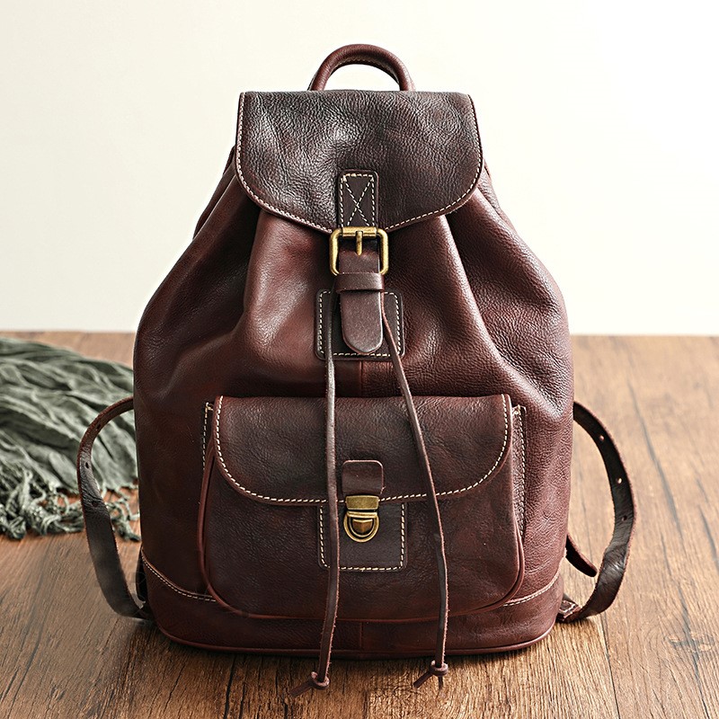 Johnature Leisure Travel Bag N - Leather Backpack Vintage บทวิจารณ์และราคา