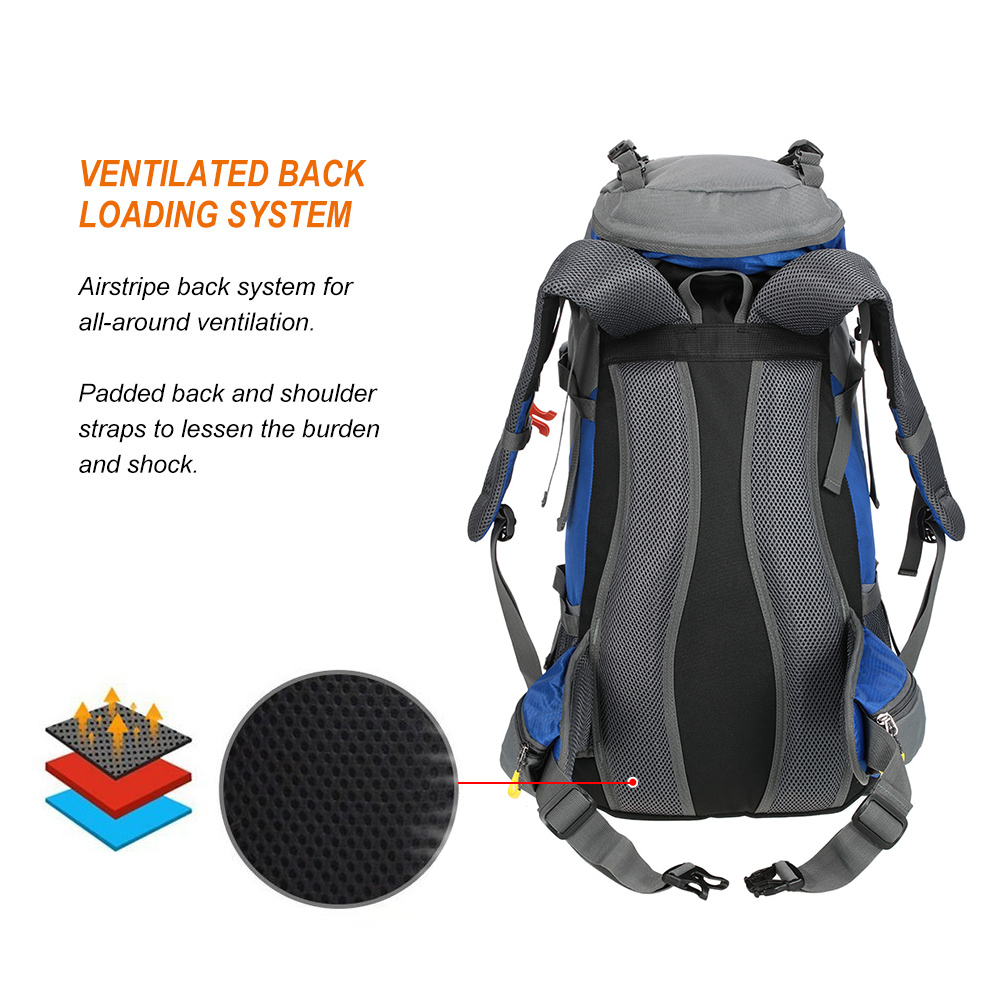 Lixada 50L Large Waterproof Tr - Rain Cover Backpack บทวิจารณ์และราคา