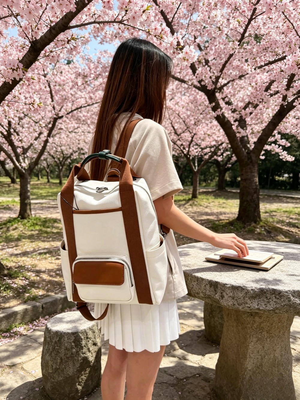 New Fashion Unisex Golf Garmen - Canvas Backpack Casual บทวิจารณ์และราคา