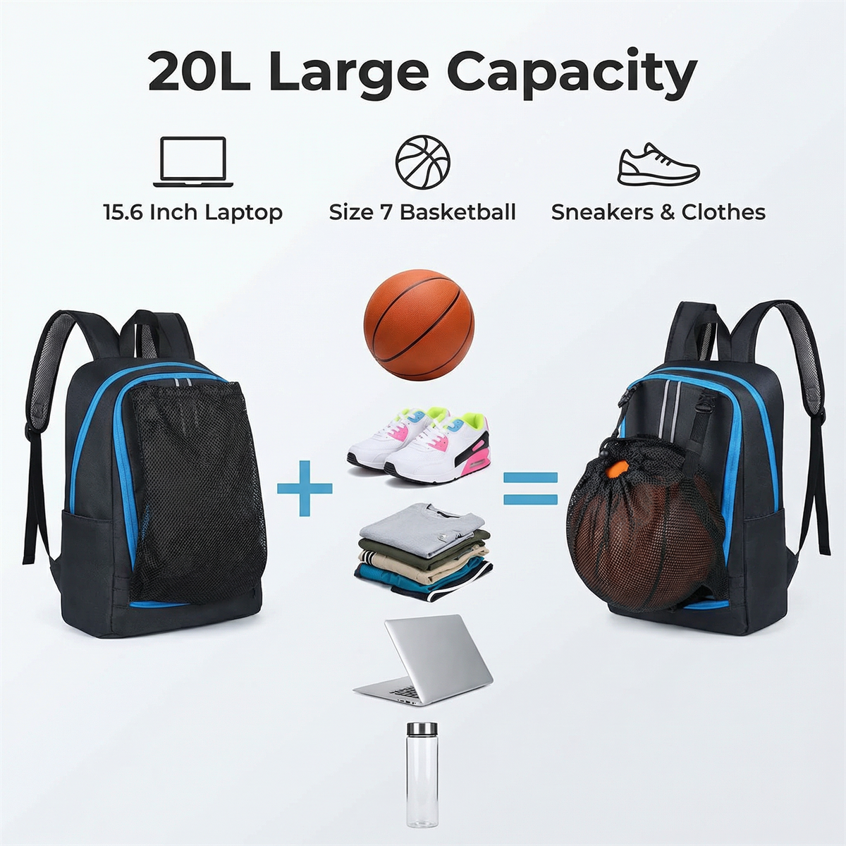 Basketball Bag Swimming Bag We - Drawstring Gym Bag บทวิจารณ์และราคา