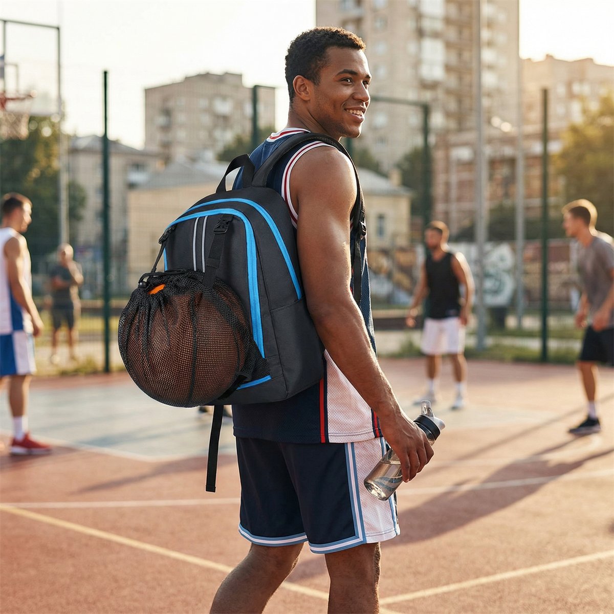 Basketball Bag Swimming Bag We - Drawstring Gym Bag บทวิจารณ์และราคา